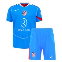 Stroje piłkarskie Atletico Madrid Koszulka Trzeciej dla dzieci 2025-26 Krótki Rękaw (+ szorty)